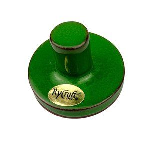 Rycraft Inc Christmas Star Cookie Stamp Terracotta Green Craft Supply 2"